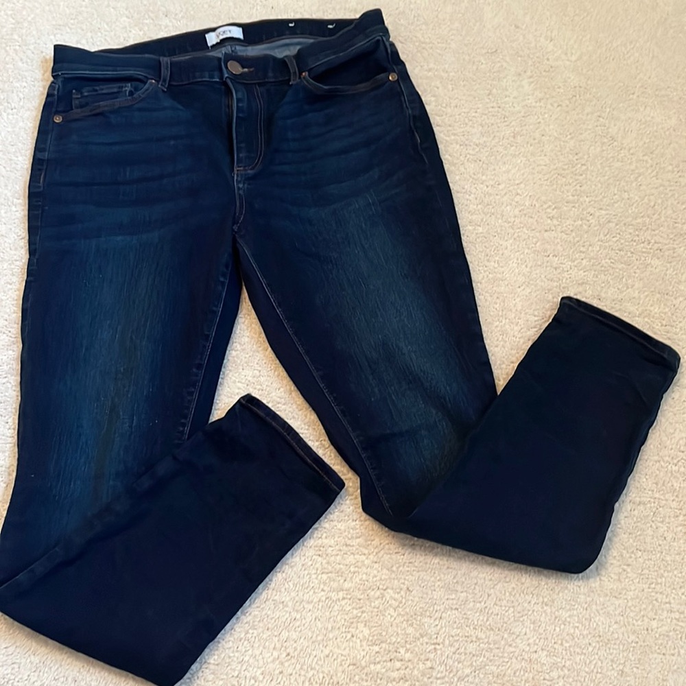 Loft Women’s Blue Skinny Jeans Size 10